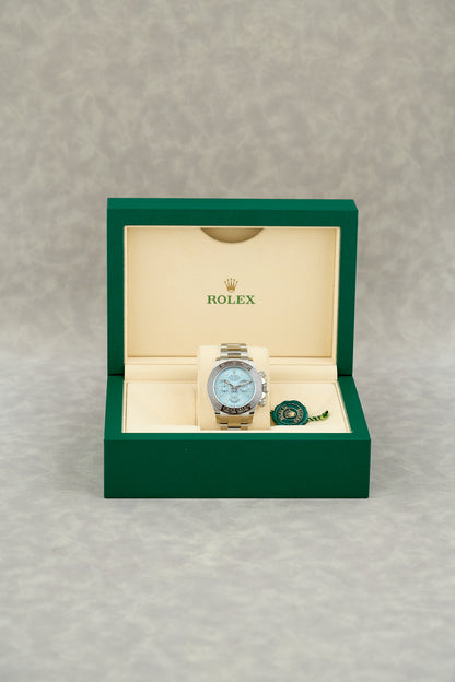 Rolex Daytona Platinum w/ Baguette Diamonds