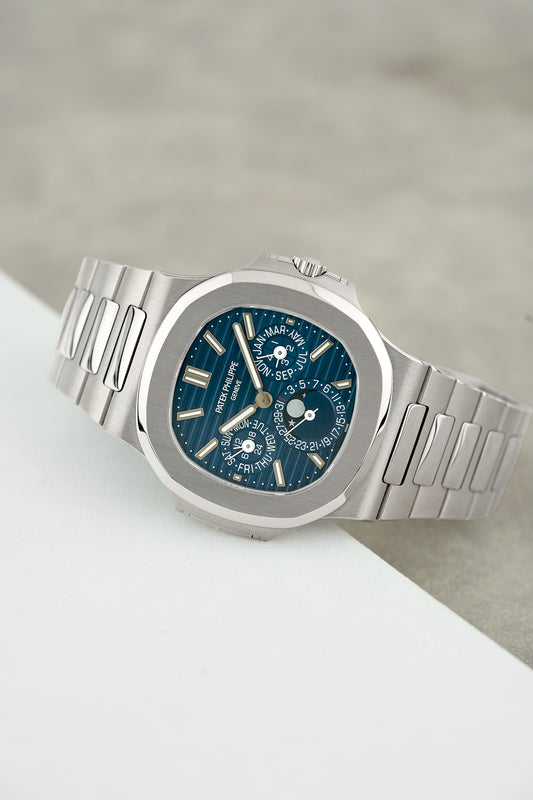 Patek Philippe Nautilus Perpetual Calendar White Gold