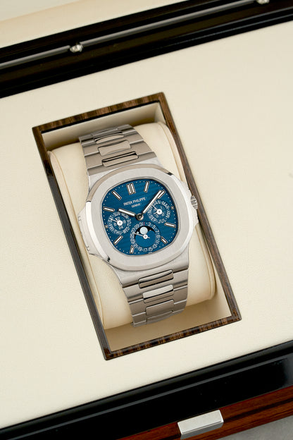 Patek Philippe Nautilus Perpetual Calendar White Gold