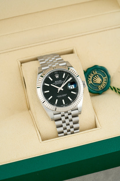 Rolex Datejust 41 Black Dial