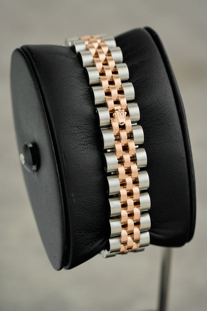 Rolex Datejust 26 Two Tone Everose Mother Of Pearl Roman Dial 179171 2014