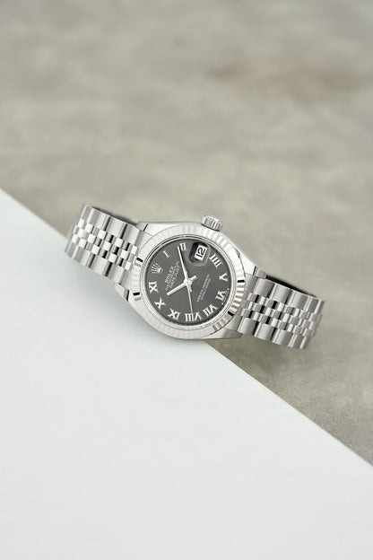 Rolex Datejust 28 Rhodium Roman Dial 279174 2025 (Brand New)