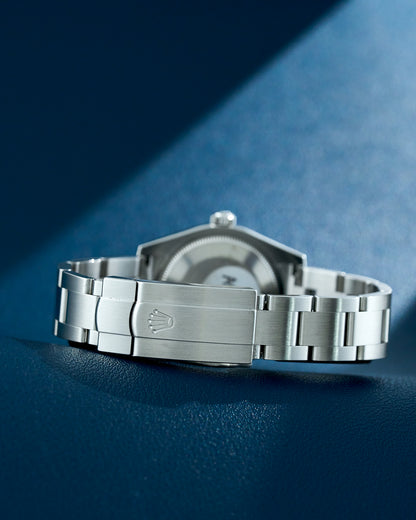 Rolex Oyster Perpetual 31 White & Blue Roman Dial 177200 2018