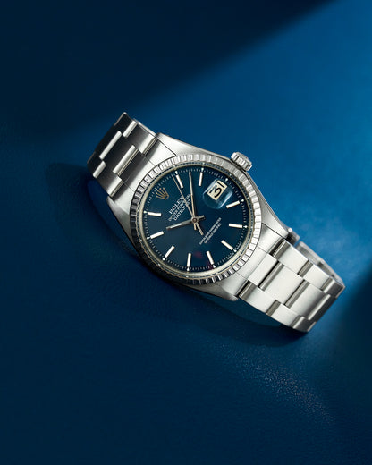 Rolex Datejust 36 Blue Dial 1601 1970