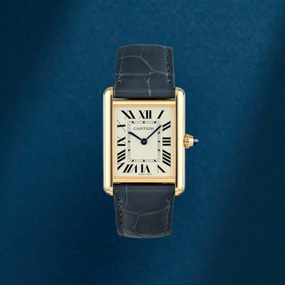 Cartier Tank Louis Medium Yellow Gold White Dial WGTA0343 2026 (Brand New)