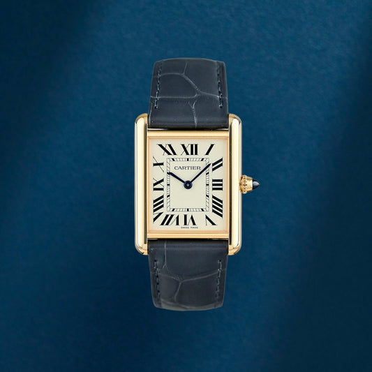 Cartier Tank Louis Medium Yellow Gold White Dial WGTA0343 2026 (Brand New)