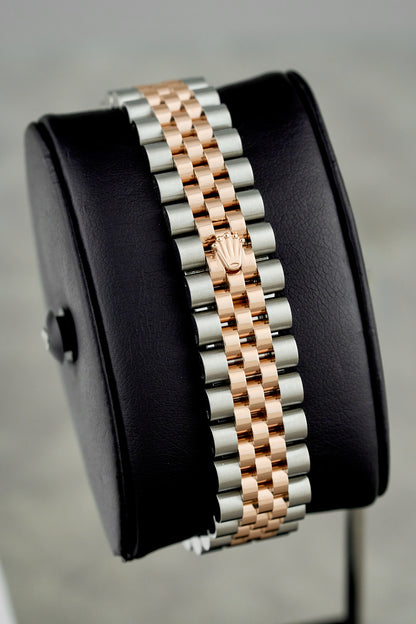 Rolex Datejust 31 Two Tone Rose Gold Mother Of Pearl Dial With Diamonds 278271 2026 (Brand New)