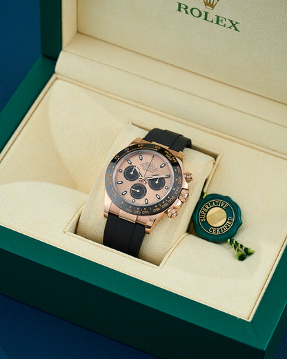 Rolex Cosmograph Daytona Rose Gold Sundust Dial 116515LN