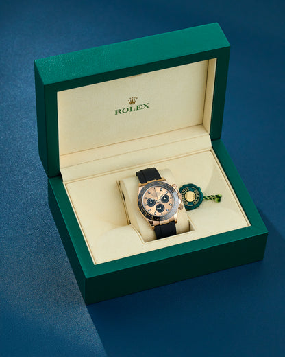 Rolex Cosmograph Daytona Rose Gold Sundust Dial 116515LN