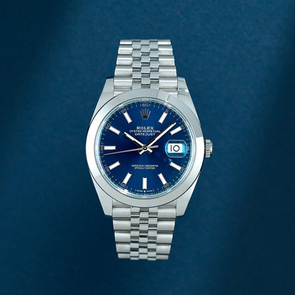 Rolex Datejust 41 Blue Dial 126300 2025