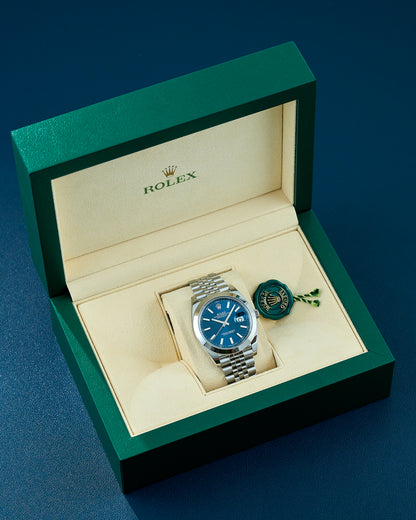 Rolex Datejust 41 Blue Dial 126300 2025