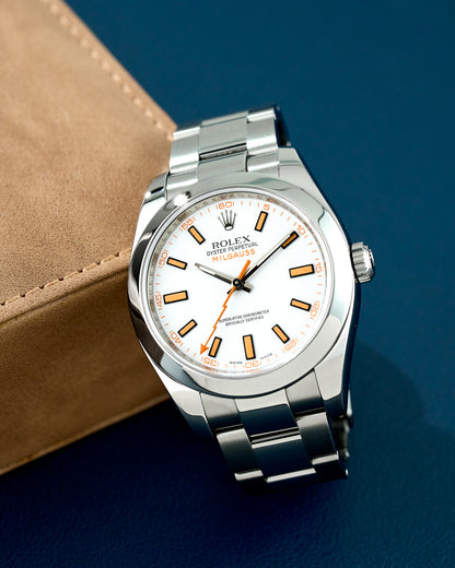 Rolex Milgauss White 116400 2009