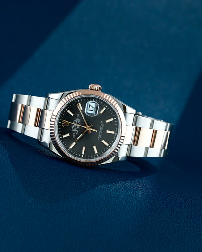 Rolex Datejust 36 Two Tone Rose Gold Rhodium 126231 2018