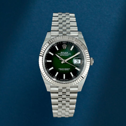 Rolex Datejust 41 Green Ombre 126334 2026 (Brand New)