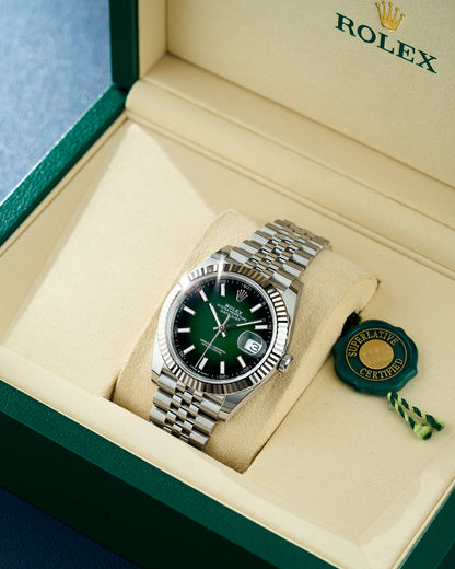 Rolex Datejust 41 Green Ombre 126334 2026 (Brand New)
