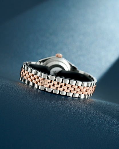Rolex Lady Datejust 28 two Tone Rose Gold Choco Dial 279171 2021