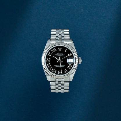 Rolex Datejust 31 Black Roman 178274 2016