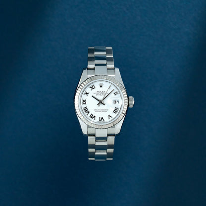 Rolex Lady Datejust 26 White Roman 179174 2016