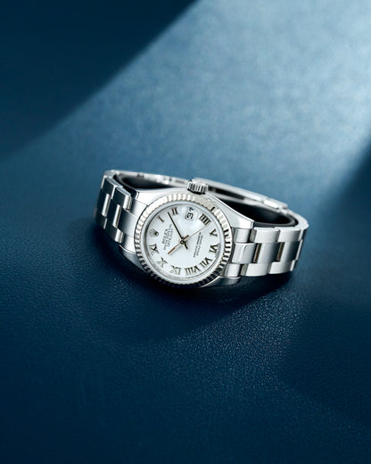 Rolex Lady Datejust 26 White Roman 179174 2016