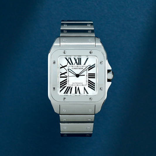 Cartier Santos 100 XL White W200737G