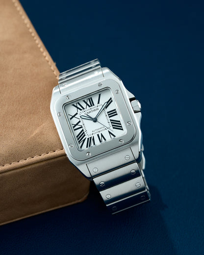 Cartier Santos 100 XL White W200737G