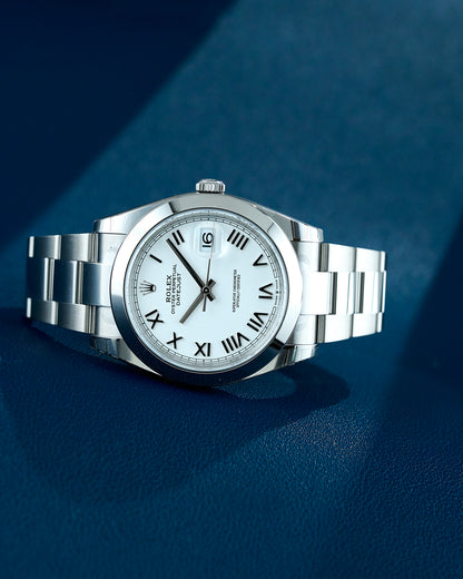 Rolex Datejust 41 White Roman 126300 2026 (Brand New)