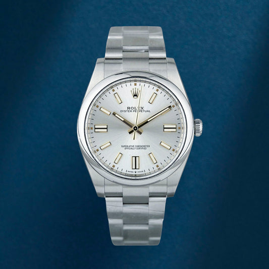 Rolex Oyster Perpetual 41 Silver Dial 124300 2023