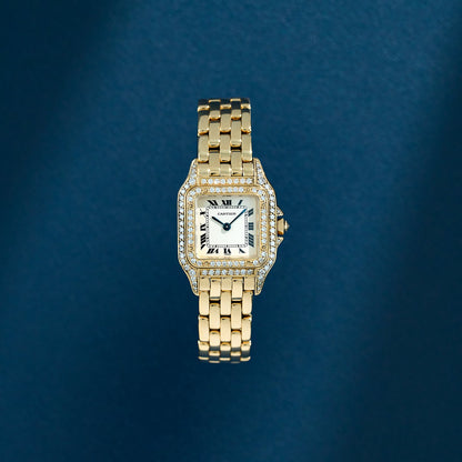 Cartier Panthere de Cartier Small Full Yellow Gold Diamond Bezel 8057915