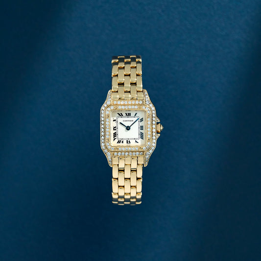 Cartier Panthere de Cartier Small Full Yellow Gold Diamond Bezel 8057915
