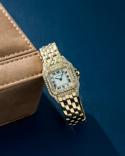 Cartier Panthere de Cartier Small Full Yellow Gold Diamond Bezel 8057915