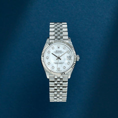 Rolex Datejust 31 Mother Of Pearl Dial With Diamonds 278274 2020