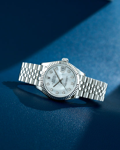 Rolex Datejust 31 Mother Of Pearl Dial With Diamonds 278274 2020