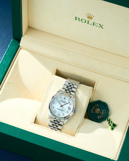 Rolex Datejust 31 Mother Of Pearl Dial With Diamonds 278274 2020