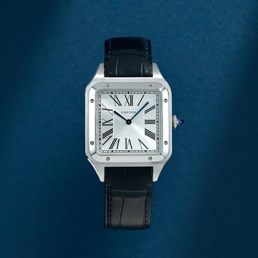 Cartier Santos-Dumont XL Silver Dial WSSA0032 2025 (Brand New)