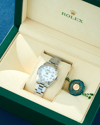 Rolex Datejust 31 White Roman 278274 2021