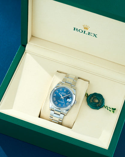 Rolex Datejust 36 Blue Roman Dial 126200 2026 (Brand New)