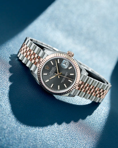 Rolex Datejust 31 Two Tone Rose Gold Rhodium Dial 278271 2026 (Brand New)
