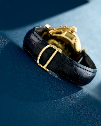 Cartier Pasha de Cartier Yellow Gold White Diamond Cage 10231