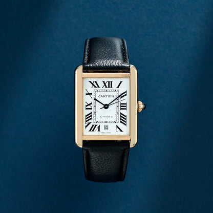 Cartier Tank Solo XL Rose Gold White W5200026 2018