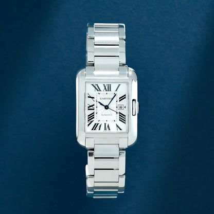 Cartier Tank Anglaise Medium White W5310009 2017