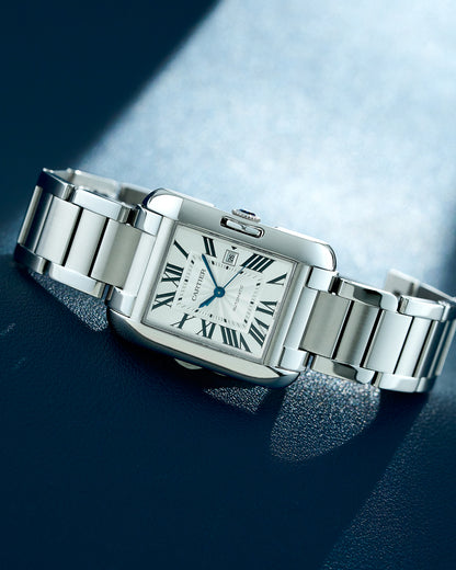 Cartier Tank Anglaise Medium White W5310009 2017