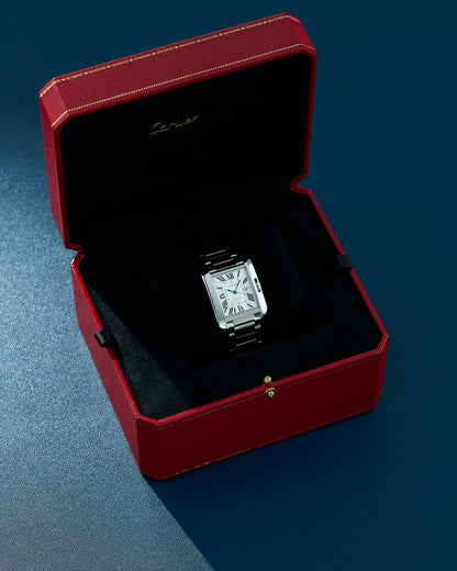 Cartier Tank Anglaise Medium White W5310009 2017