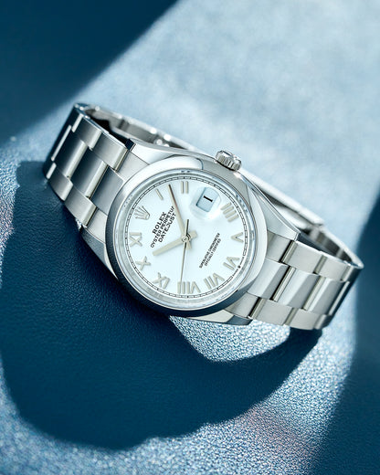 Rolex Datejust 36 White Roman Dial 126200 2026 (Brand New)
