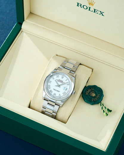 Rolex Datejust 36 White Roman Dial 126200 2026 (Brand New)