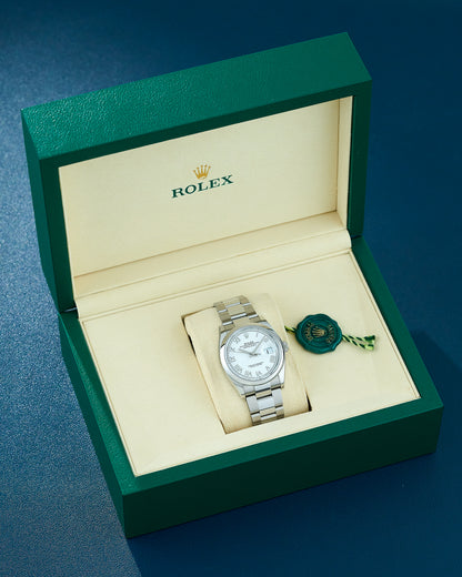 Rolex Datejust 36 White Roman Dial 126200 2026 (Brand New)