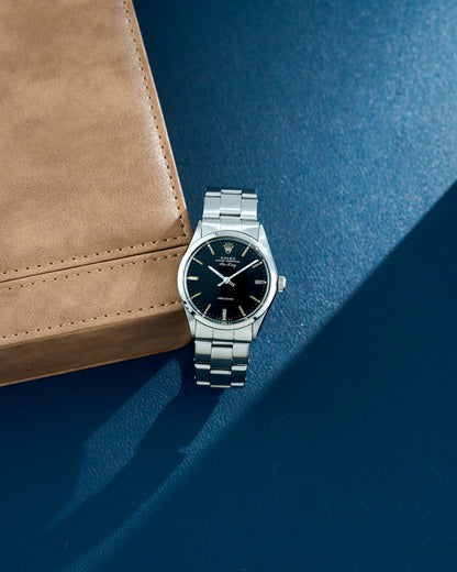 Rolex Air-King 34 Black 5500 1970