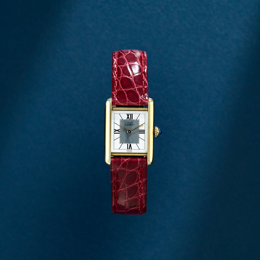 Cartier Tank Must de Cartier Small Yellow Gold Vermeil 5057001