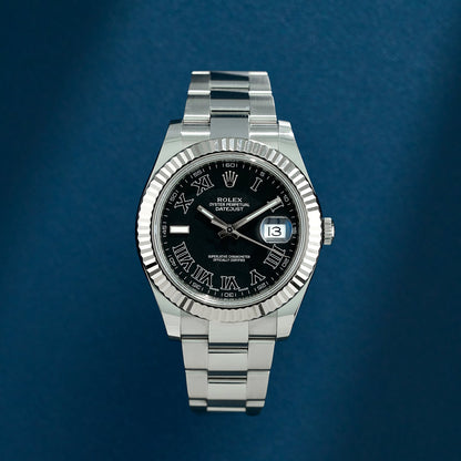 Rolex Datejust II Grey Roman 116334 2016