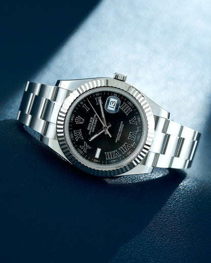 Rolex Datejust II Grey Roman 116334 2016