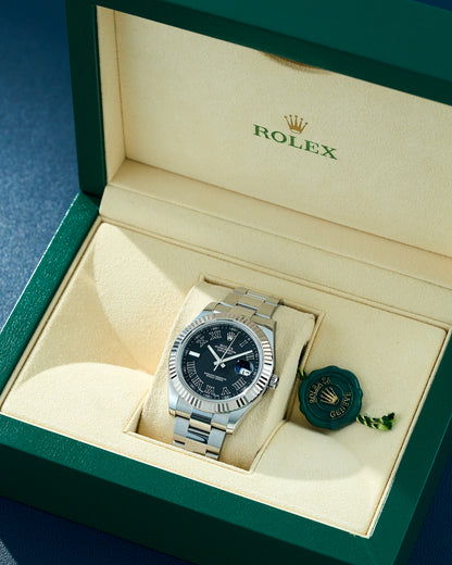 Rolex Datejust II Grey Roman 116334 2016